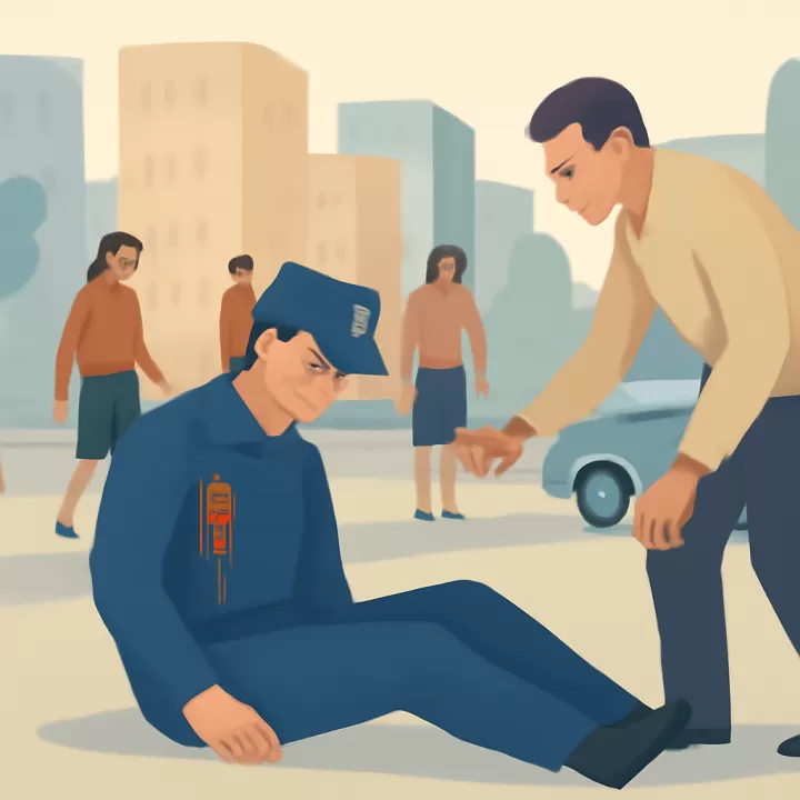 Policía bonaerense herido de bala en un asalto en San Martín, GBA