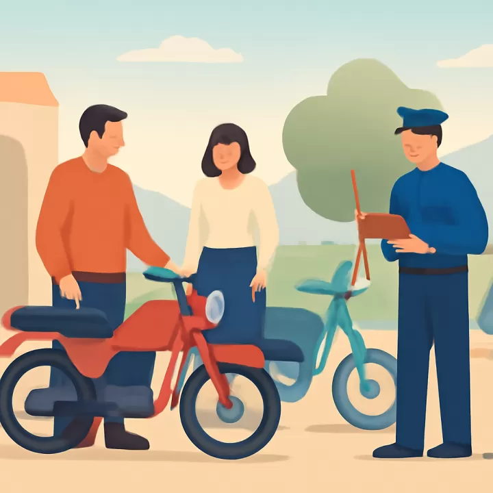 Policía Rural recupera dos motocicletas robadas en Rivadavia