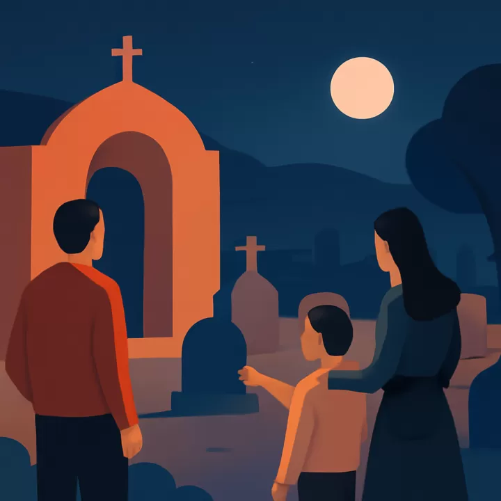 Visitas nocturnas gratuitas al cementerio de Ciudad de Mendoza durante marzo por Vendimia