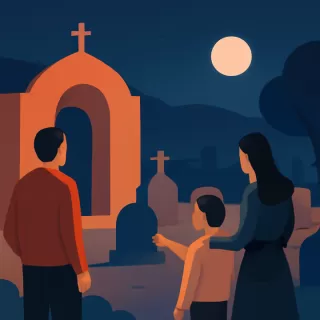 Visitas nocturnas gratuitas al cementerio de Ciudad de Mendoza durante marzo por Vendimia