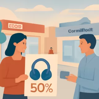 Coto y Carrefour presentan promociones con descuentos de hasta 50% en auriculares