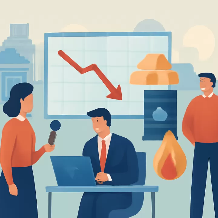 Wall Street cae y suben oro, petróleo y gas tras inicio del conflicto en Irán