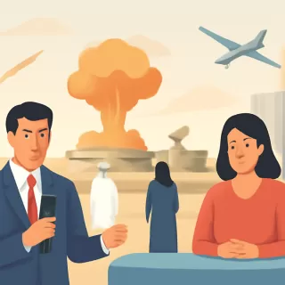 Irán lanzó un ataque masivo contra una base militar de EE.UU. en Baréin