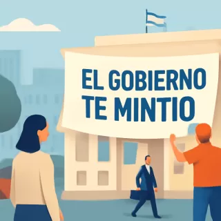 Intendencia de Montevideo retira pasacalles con la frase “el gobierno te mintió” y explica motivo
