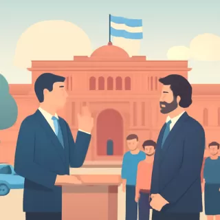 Juan Bautista Mahiques asumió como Ministro de Justicia en la Casa Rosada