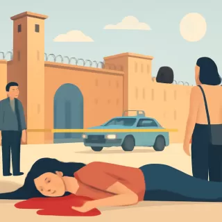 Mujer asesinada por su pareja durante visita conyugal en penal de Ciudad Juárez