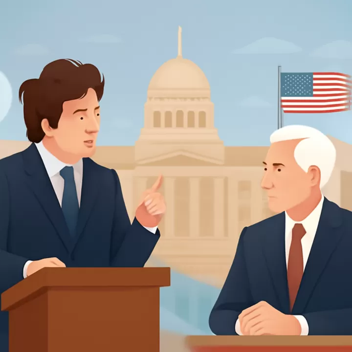 Javier Milei denuncia intentos de golpe y se reúne con embajador de EE.UU.