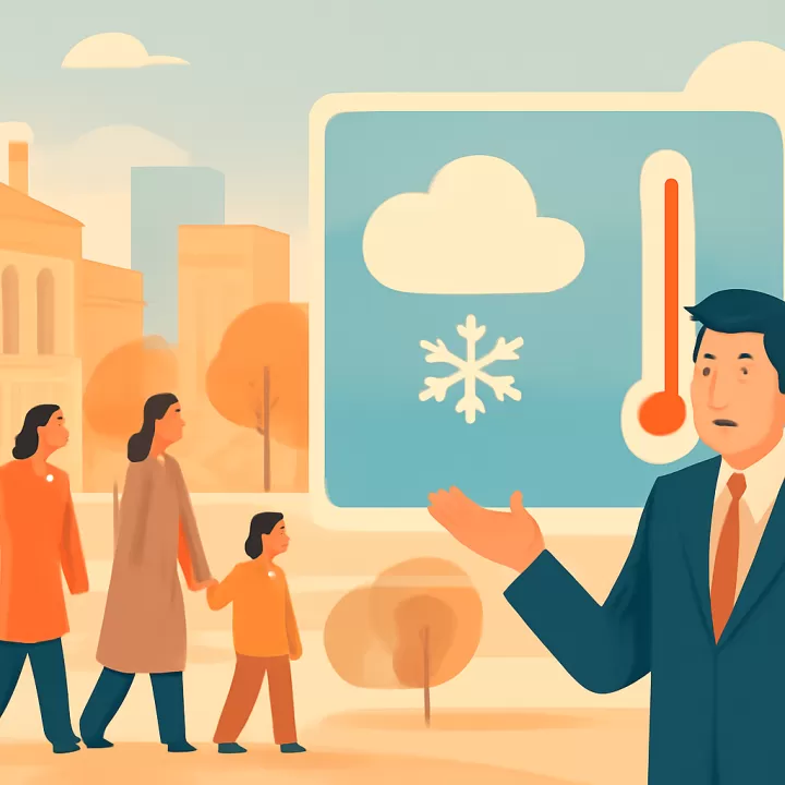 Meteorólogo Nubel Cisneros anticipa inicio del frío y un invierno más extenso en Uruguay