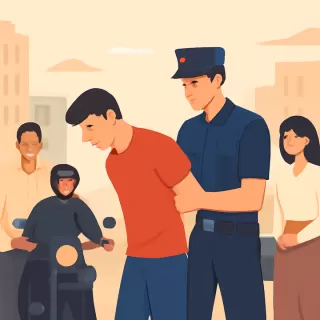 Detienen a dos motochorros tras asalto con rehén en Barrio Norte, La Plata