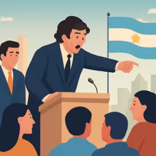 The Economist advierte sobre la actitud arrogante y agresiva de Javier Milei