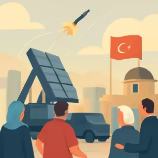 Turquía reporta que la OTAN interceptó un misil balístico iraní dirigido a su territorio