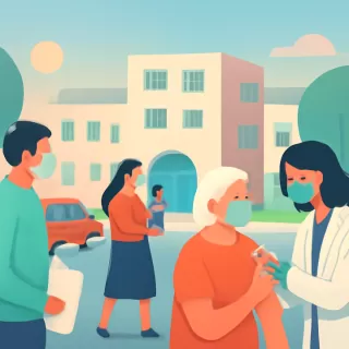 Inicio de la Campaña Nacional de Vacunación Antigripal en el Hospital Centenario de Gualeguaychú