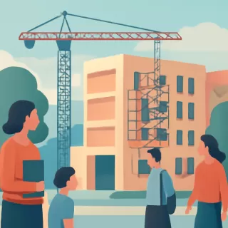 La sede San Francisco de la Universidad Provincial de Córdoba avanza un 83% en su construcción