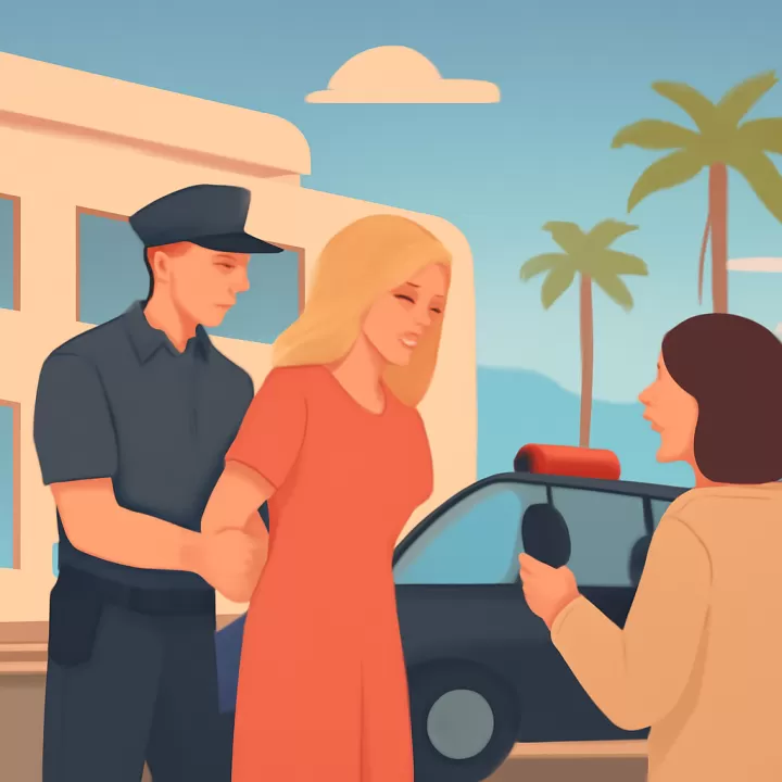 Revelan detalles del arresto de Britney Spears en California