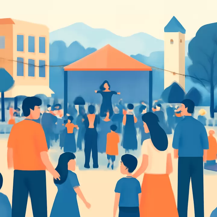 Villa La Angostura celebra el 37° aniversario del barrio Mallín con una fiesta comunitaria