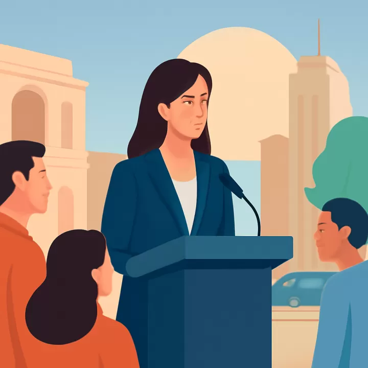 Victoria Villarruel modera su confrontación con el Gobierno en Mendoza