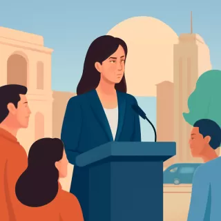 Victoria Villarruel modera su confrontación con el Gobierno en Mendoza