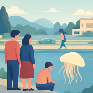 Detectan medusas de agua dulce en la laguna Bullines del Parque Nacional Nahuel Huapi