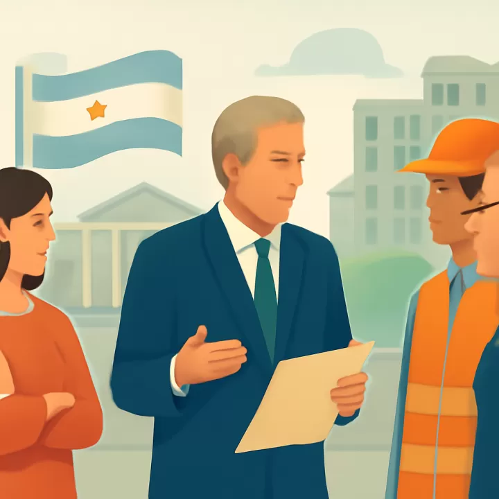 Caputo propone pagar deudas de obras públicas con un bono para constructores