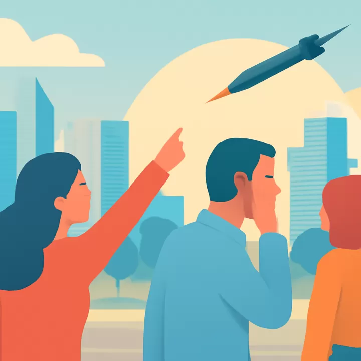 Cómo distinguir si un misil en Tel Aviv proviene de Irán o de un ataque de Hezbollah