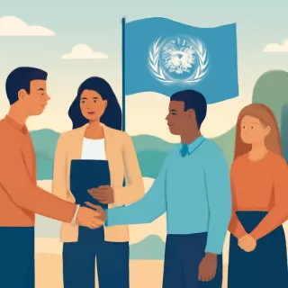 Splif y la ONU acuerdan colaboración para mejorar manejo del fuego en Río Negro