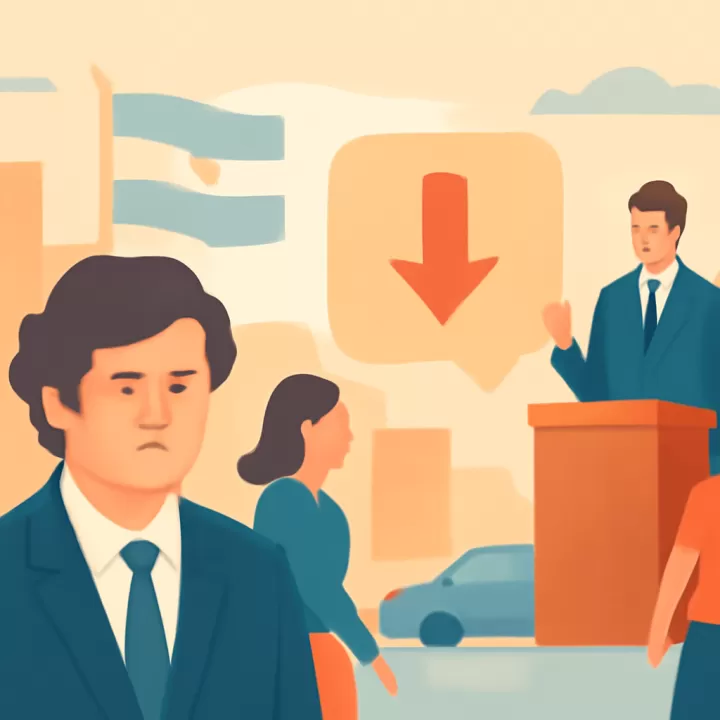 Encuesta revela alta imagen negativa de Javier Milei y falta de alternativa opositora para 2027