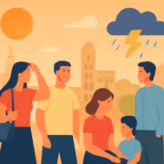 Fin de semana caluroso en Buenos Aires con tormentas previstas para el martes 17