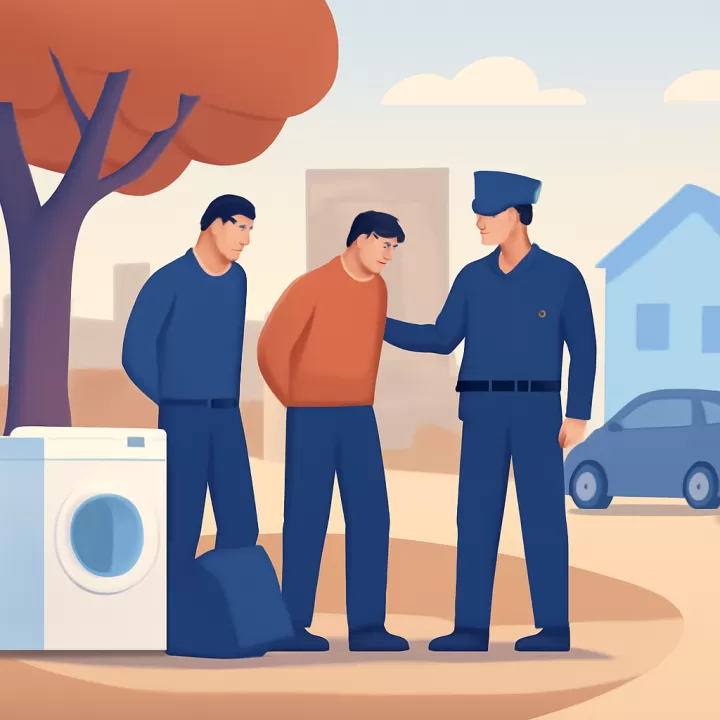 Dos detenidos tras intento de robo en barrio José Fuchs