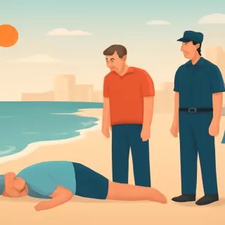 Adulto mayor fallece por ahogamiento en playa de Progreso, Yucatán