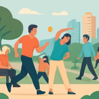 Mendoza lanza programa gratuito de actividades físicas al aire libre en plazas y parques