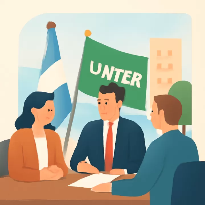 Gobierno de Río Negro y gremio UNTER se reunieron en paritarias para discutir propuesta salarial