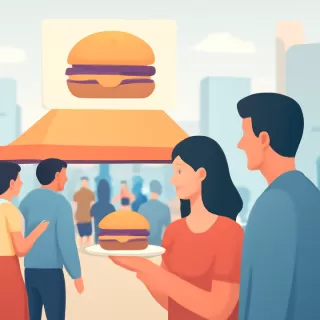 Mendoza reunió a más de 15.000 asistentes en el Mundial de la Hamburguesa; Roux Street se destacó con la mejor cheeseburger