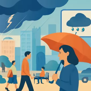 Más de la mitad del país en alerta por tormentas: cuándo llegan las lluvias a la Ciudad de Buenos Aires