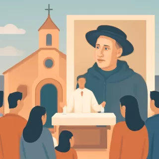 Misa en la iglesia Catedral por el día del Santo Cura Brochero