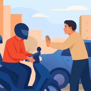 Alertan sobre estafa de montachoques dirigida a motociclistas en Ciudad de México