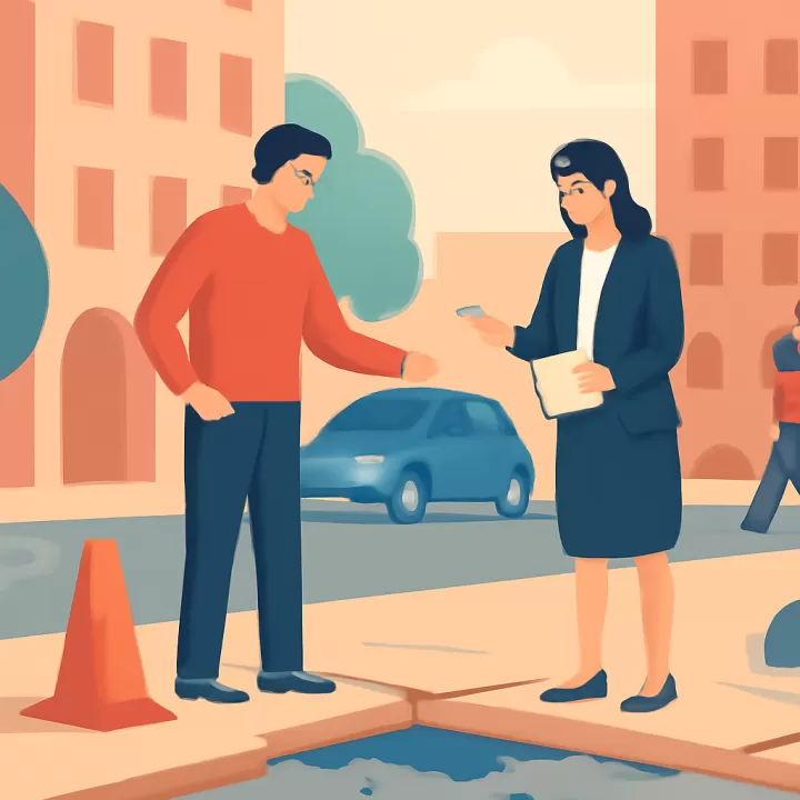 Cipolletti impone multas de hasta 7 millones por veredas en mal estado