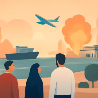 Irán bloquea el estrecho de Ormuz y lanza ataque con dron al aeropuerto de Dubái