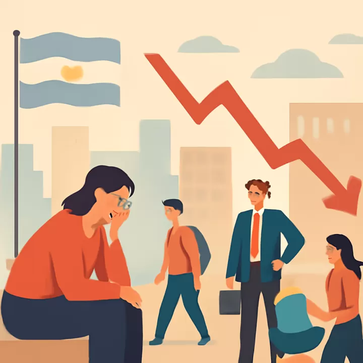 Cierre de la actividad económica en Argentina durante 2025