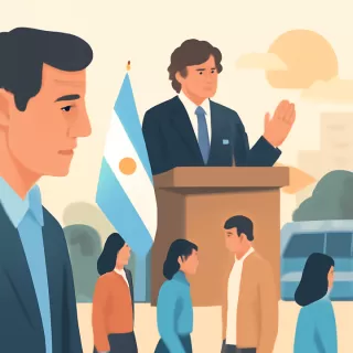 Desempleo y desafíos políticos complican la reelección de Javier Milei en Argentina