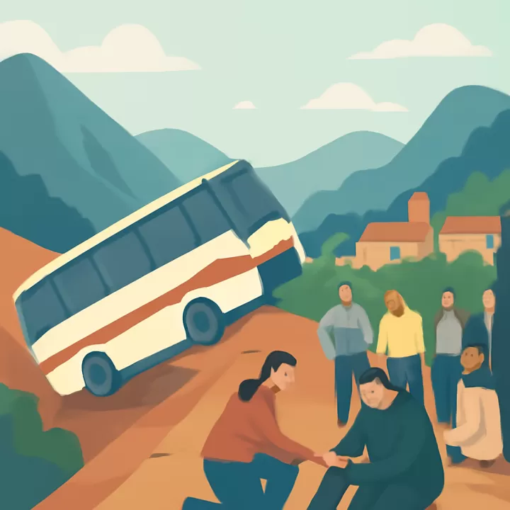 Accidente de bus turístico en los Andes peruanos deja al menos nueve muertos y quince heridos