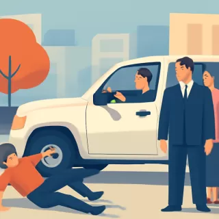 Conductor condenado por causar caída de ciclista al abrir la puerta de su camioneta en General Roca