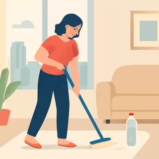 Por qué agregar vinagre al agua para limpiar los pisos es efectivo