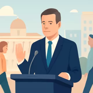 El jefe de Gabinete Manuel Adorni responde a críticas por aumento patrimonial