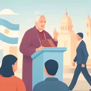 García Cuerva instó a reconstruir la patria y cuestionó la corrupción en el Tedeum del 9 de julio