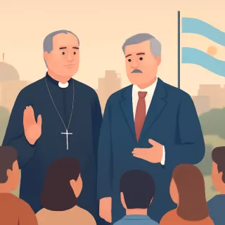Arzobispo de Buenos Aires y gobernador Passalacqua llaman a la unidad en contexto de crisis política y económica