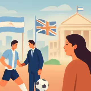 Análisis sobre la relación entre Argentina e Inglaterra y el reclamo por Malvinas en el contexto deportivo y diplomático