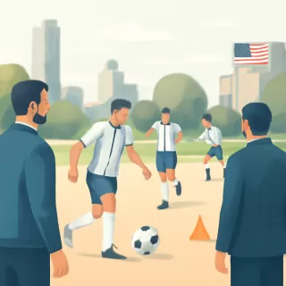 Primer entrenamiento de la Selección Argentina tras clasificar a semifinales del Mundial 2026