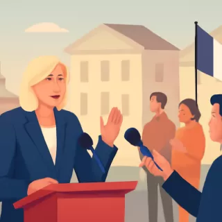 Marine Le Pen apela condena por corrupción y mantiene su candidatura presidencial en Francia