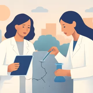 Científicas argentinas desarrollan bacterias que reparan estructuras de hormigón
