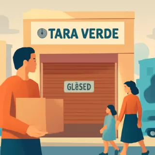 Cierra una sucursal de Tara Verde en La Plata por la crisis y caída del consumo